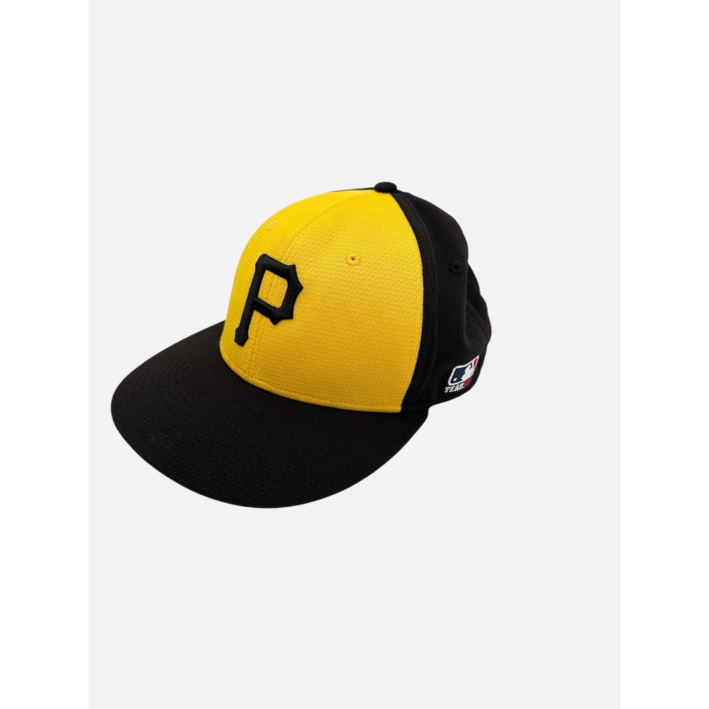 NWOT OC Sports Pittsburgh Pirates MLB Hat Yellow Black Adjustable Q3 Tech Cap